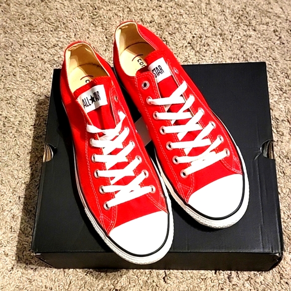 Converse Other - Converse Chuck Taylor All Star Classic Low Top Sneaker W13 / M11 Red.